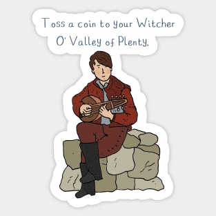 The Witcher - Jaskier Sticker